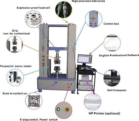 tensile universal testing machine|tensile testing machine price list.